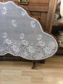 Antiek houten raamhor bloemen XXL