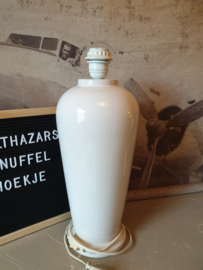 Grote wit stenen lampenvoet