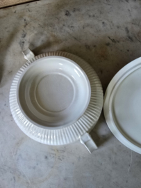 Beboterde creme dekschaal