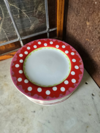 Ontbijtbord oilily polkadot servies