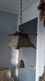 Gietijzeren japanse pagode bel windgong