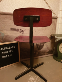 Vintage school stoeltje
