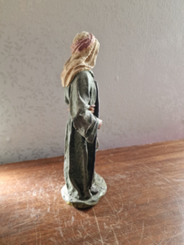 Oud kerst beeld kamelendrijver