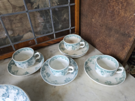 Lot antiek servies Andree societe ceramique maastricht