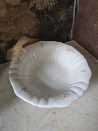 Brocante lampetstel roze bloemetjes