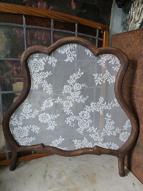Oude houten raamhor bloemetjes nr52
