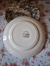 Bruin engels dinerbord myott royal mail