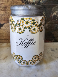 Antiek porseleinen koffie pot