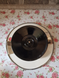 Vintage draaiplateau porseleinen tegel