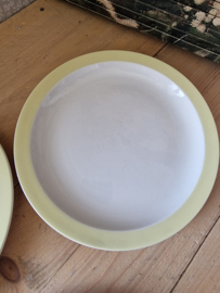 Dinerbord pastel geel royal sphinx