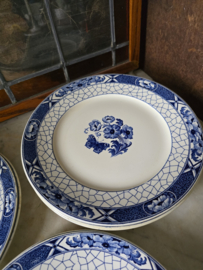 Dinerbord butterflij servies societe ceramique maestricht