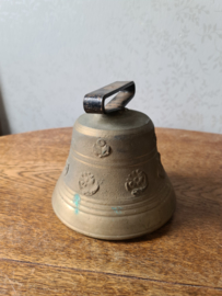 Oude bronzen koeienbel