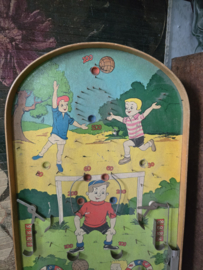 Vintage flipperspel knikkerspel sport