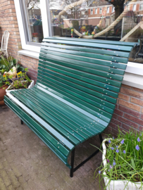 Oude tuinbank parkbank