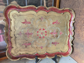 Antiek florentijns dienblad