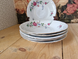 Brocante soepbord roosjes wawel Poland
