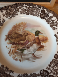 Dinerbord jachtservies palissy game eenden