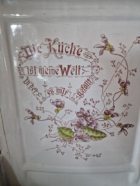 Duits emaille lepelrek