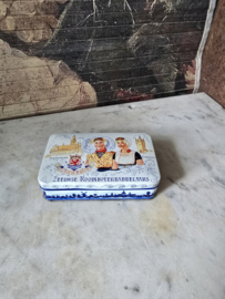 Oud blikken trommeltje zeeuwse babbelaars