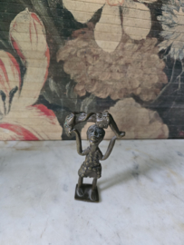 Bronzen beeldje Afrikaans