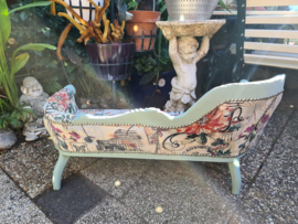 Antiek brocante sofa bankje