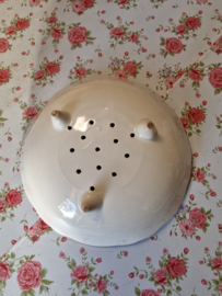 Brocante fruittest bloemetjes