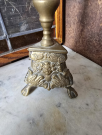 Antiek messing kerkkandelaar