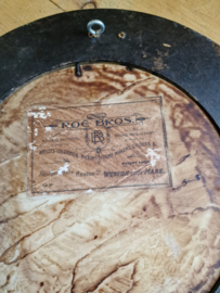 Albast plaquette moeder met kind Roe Bros