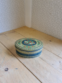 Oud reliëf blik duifjes