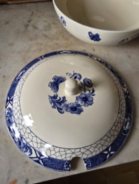 Soepterrine butterflij servies societe ceramique maestricht