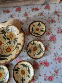 Oud petit four stel plateelbakkerij plazuid