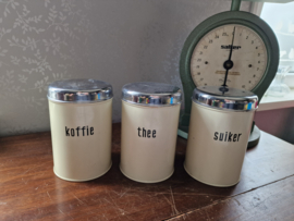 Creme koffie thee suiker bussen Brabantia