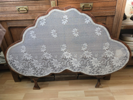 Antiek houten raamhor bloemen XXL