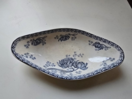Oud frans beleg schaaltje sarreguemines