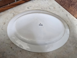 Beboterde ovale schaal petrus regout&co