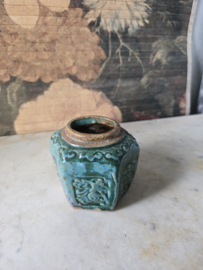 Oude gemberpot groen nr33