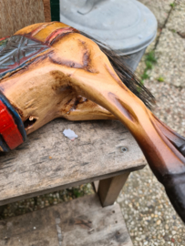 Oud brocante paard