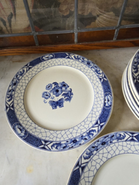 Dinerbord butterflij servies societe ceramique maestricht