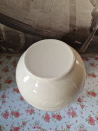 Creme emaille bolle buik waterkan