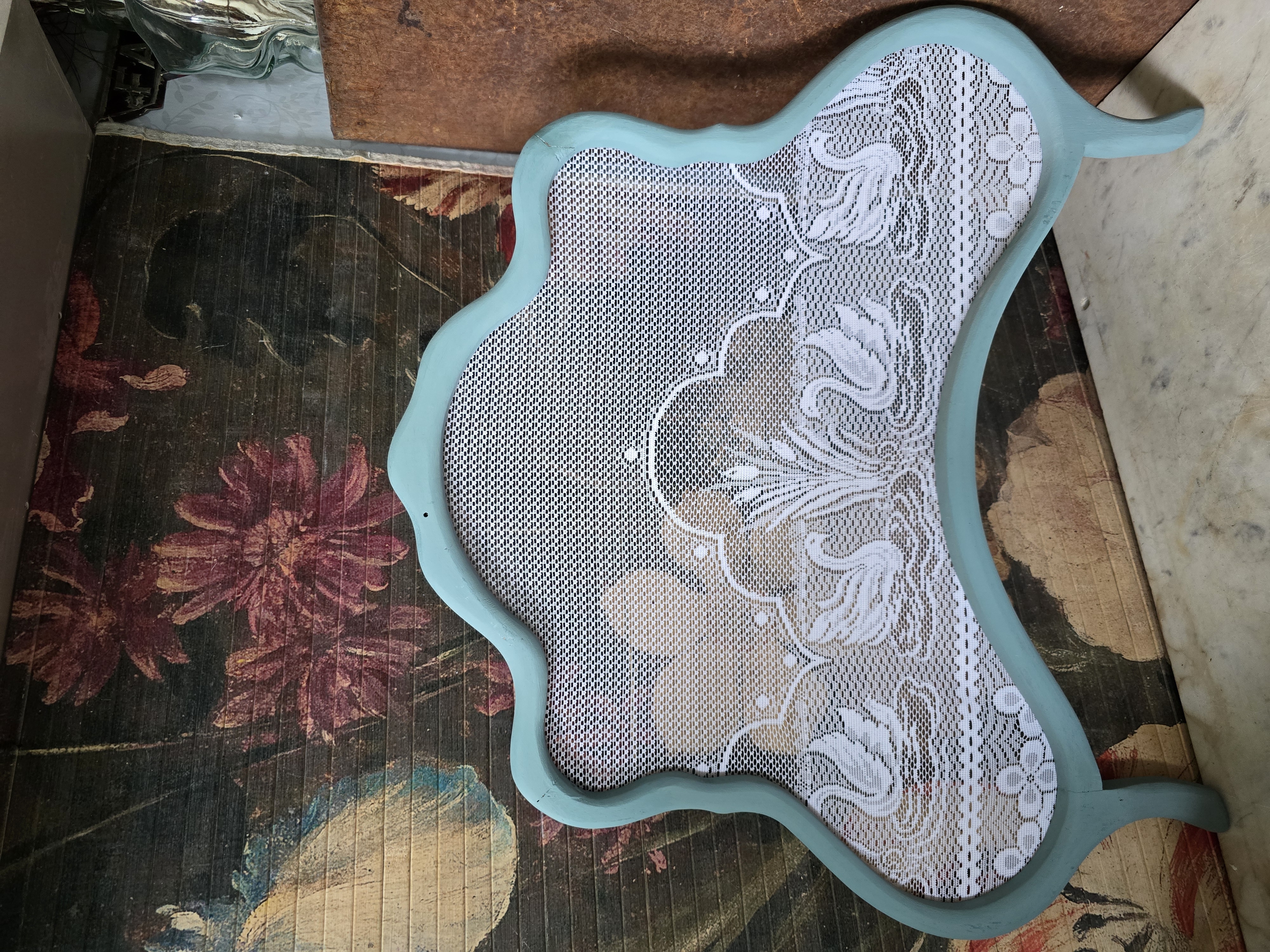 Brocante houten raamhor nr58