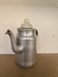 Oude pruttelpot glazen knop