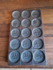 Antieke chocolademal kroon