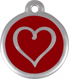 QR Tribal Heart - Rood (uitverkocht)