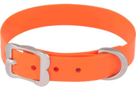 PVC Halsband - Oranje (Biothane)