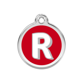 Letter R Rood-Medium 30mm