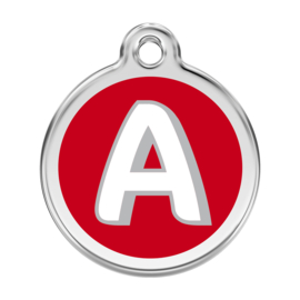 Letter A Rood-Large 38mm