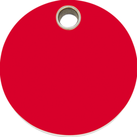 Rondje Plastic (4CL) Rood - Small 20mm