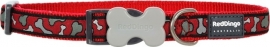 Halsband Hond - Bonarama Red