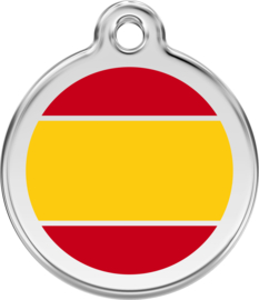 Spaanse Vlag (1ES) - Small 20mm