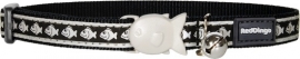 Halsband Kat - Reflective Zwart